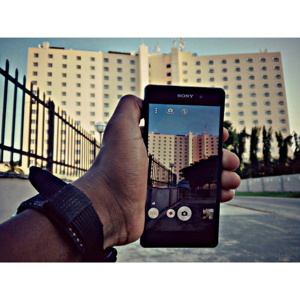 Camera through camera