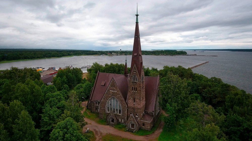 На краю острова