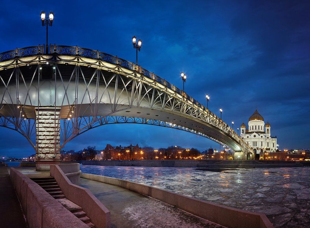 Твоих мостов ажур чугунный... 2