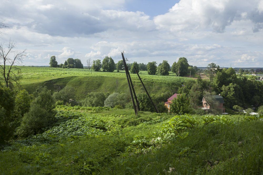 Кривые столбы