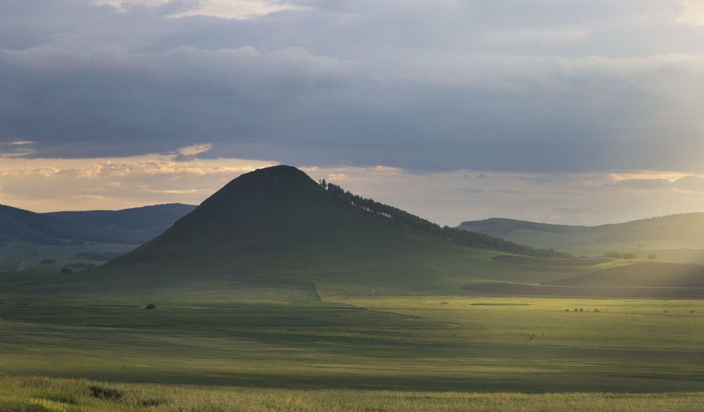 Закатный луч