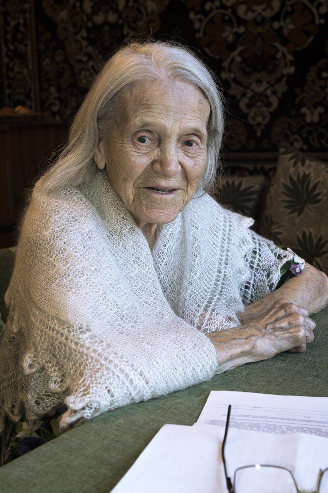 Долгожители. Зайцева Зоя Евгеньевна, родилась 11 ноября 1912 года.