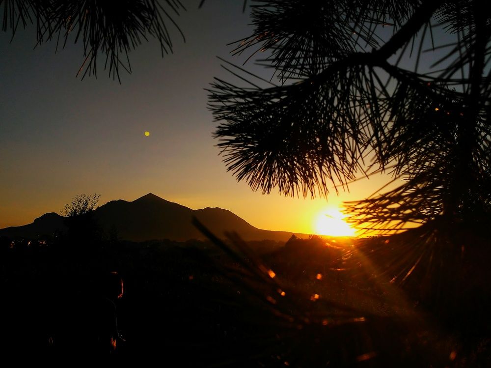 Закат и Бештау