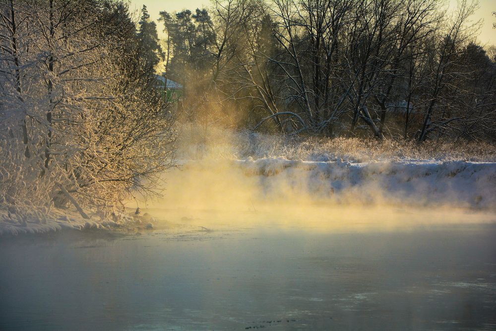 На реке Пехорка