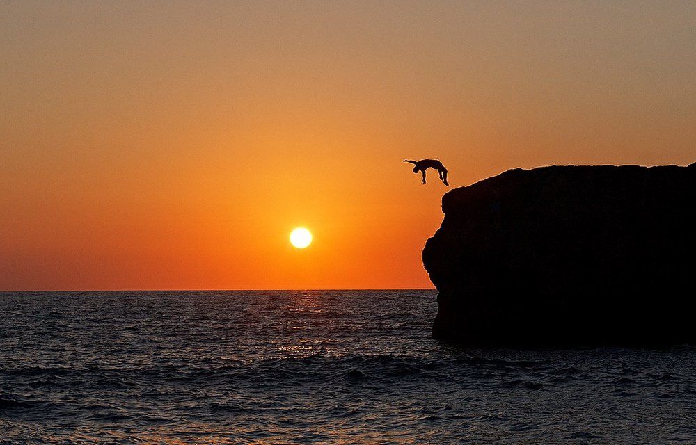 Прыжок в закат