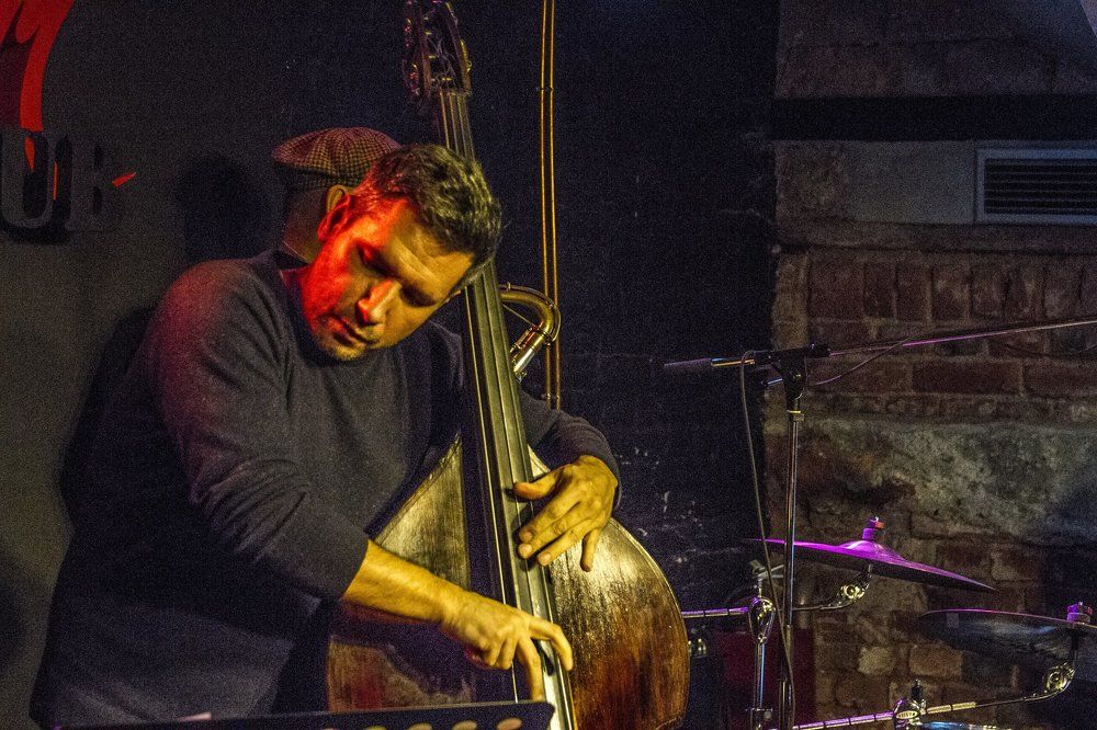 Роман с контробасом.