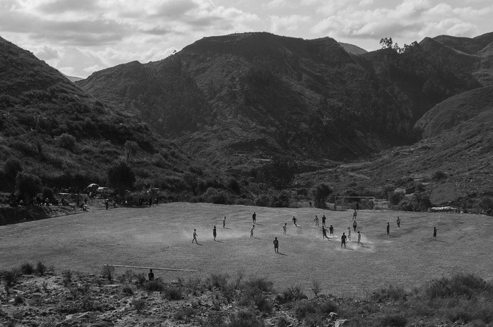Football in the Mountains