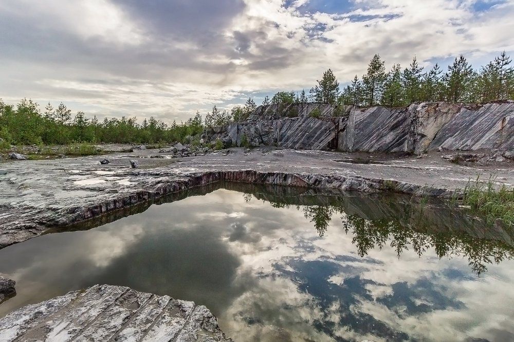 Небо в каменном мешке...