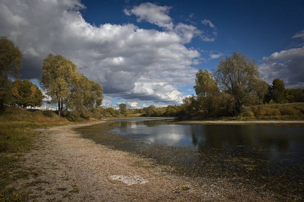 Летний вечер у озера