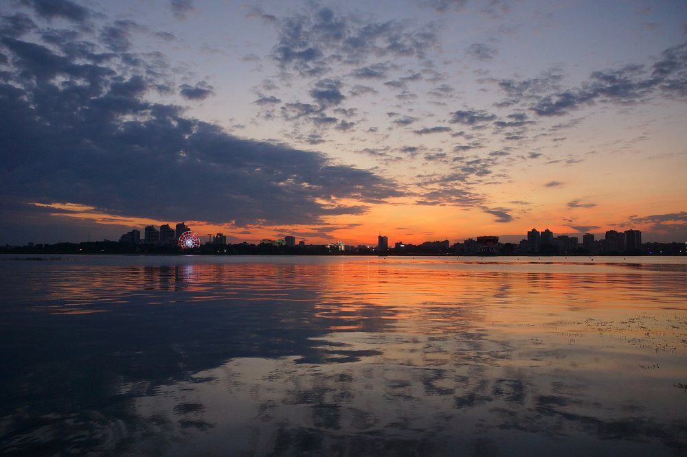 Закат в Казани