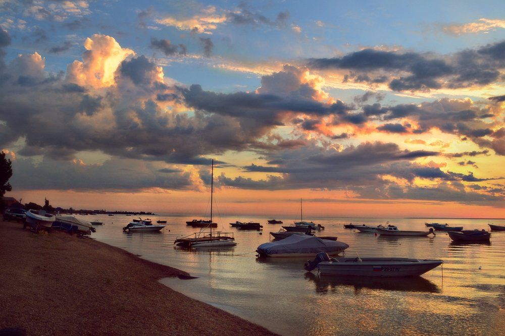 Тишина на рассвете..