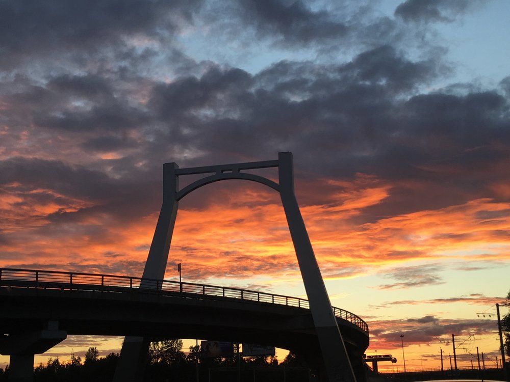 красивый закат