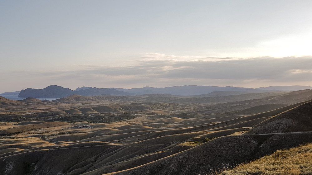 Марсианский пейзаж на Тепе-оба.