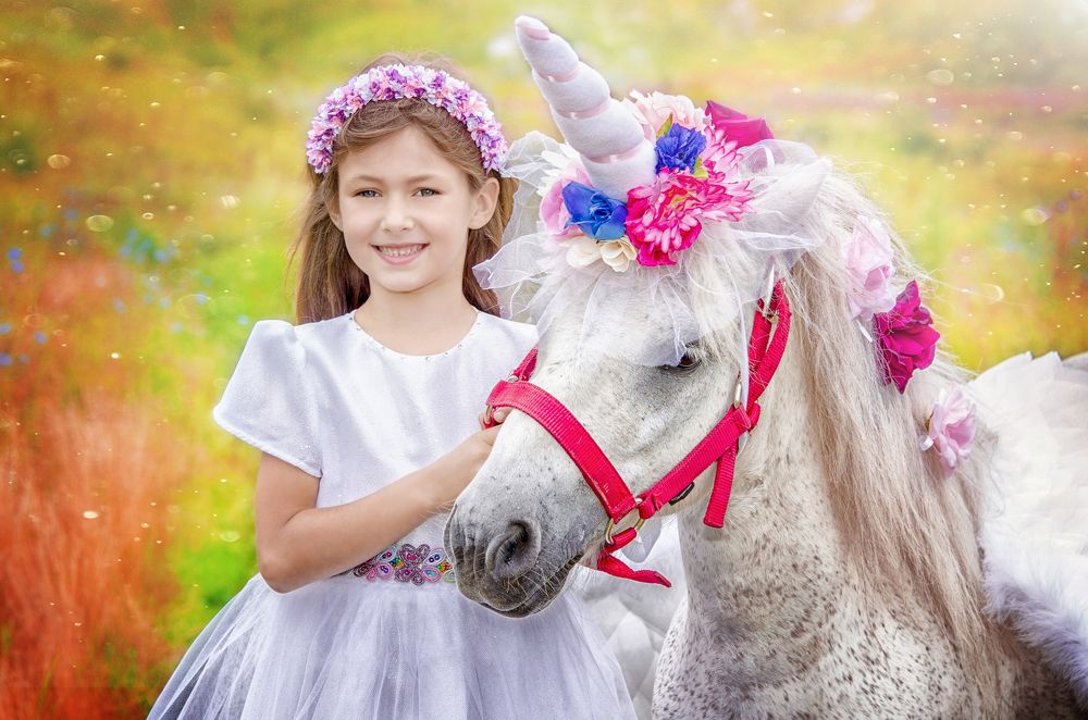 Сказочный единорог