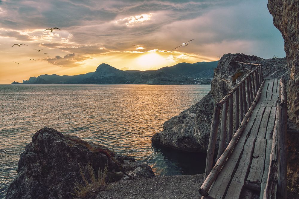 Крым на закате