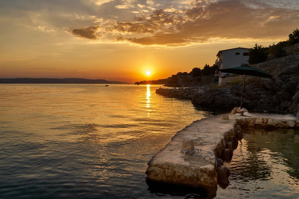 Sunset in Lukovo Šugarje