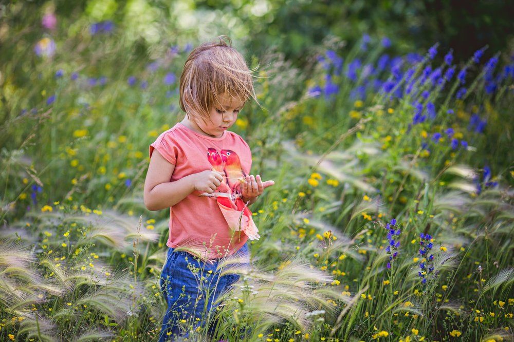 Тишина, слилась с природой.