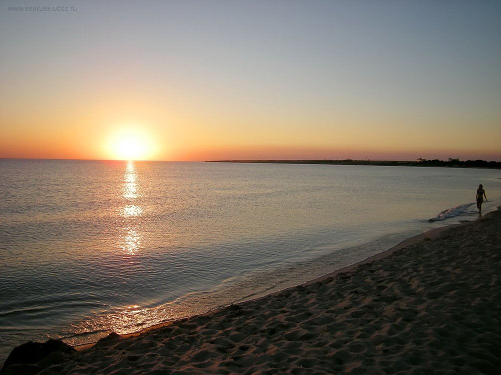 Закат на Тарханкуте