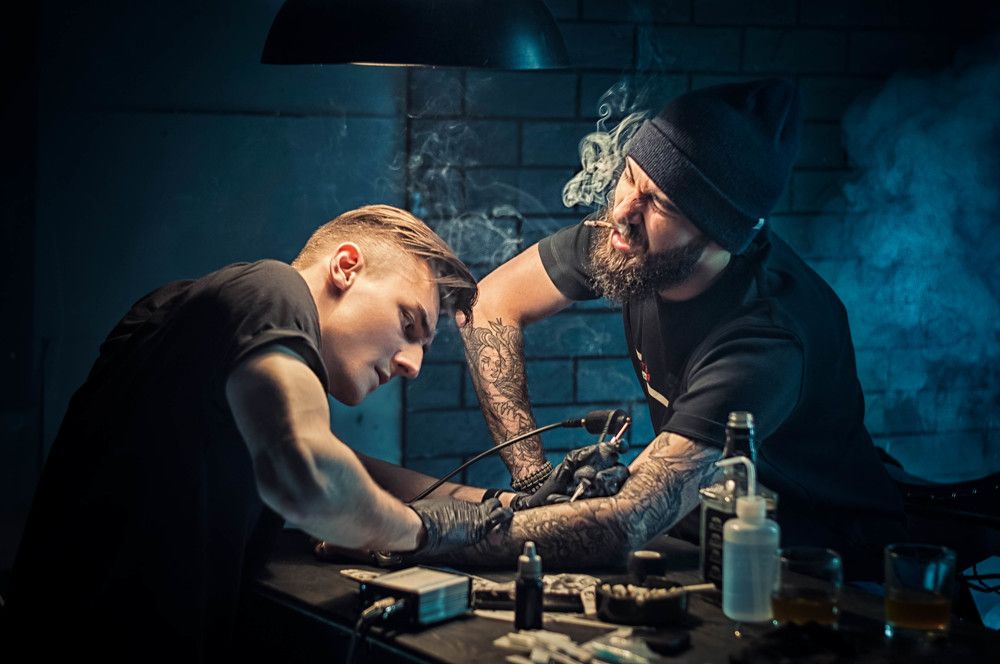 В процессе создания шедевра