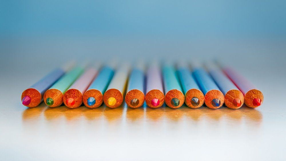 Colored pencils