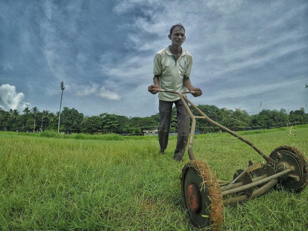 Grass cutterman