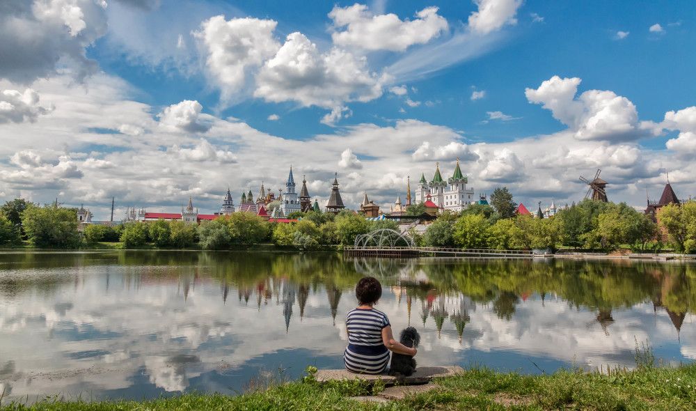 Вид на Измайловский Кремль