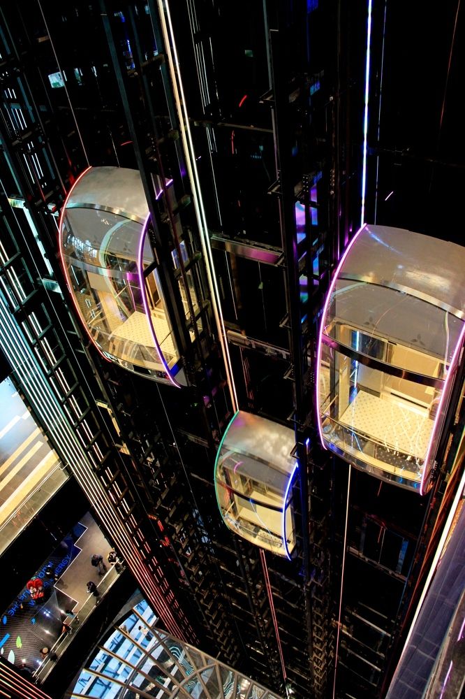 Бегущие лифты