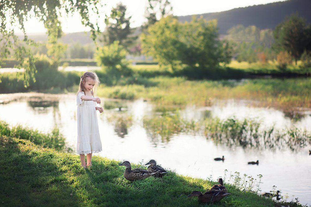 Лето в деревне