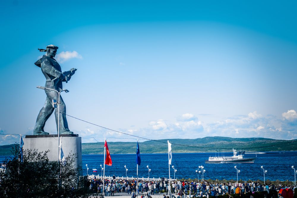 Парад кораблей Северного флота