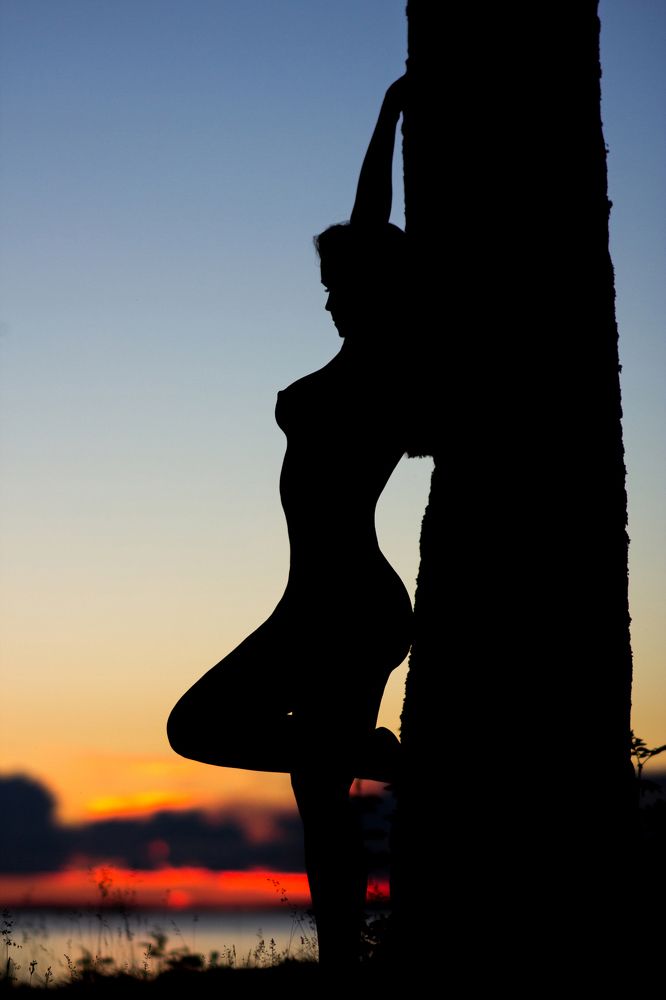 Красота женского силуэта