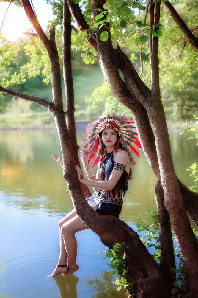 индеец скво