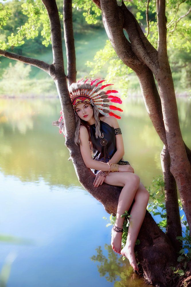 индеец скво