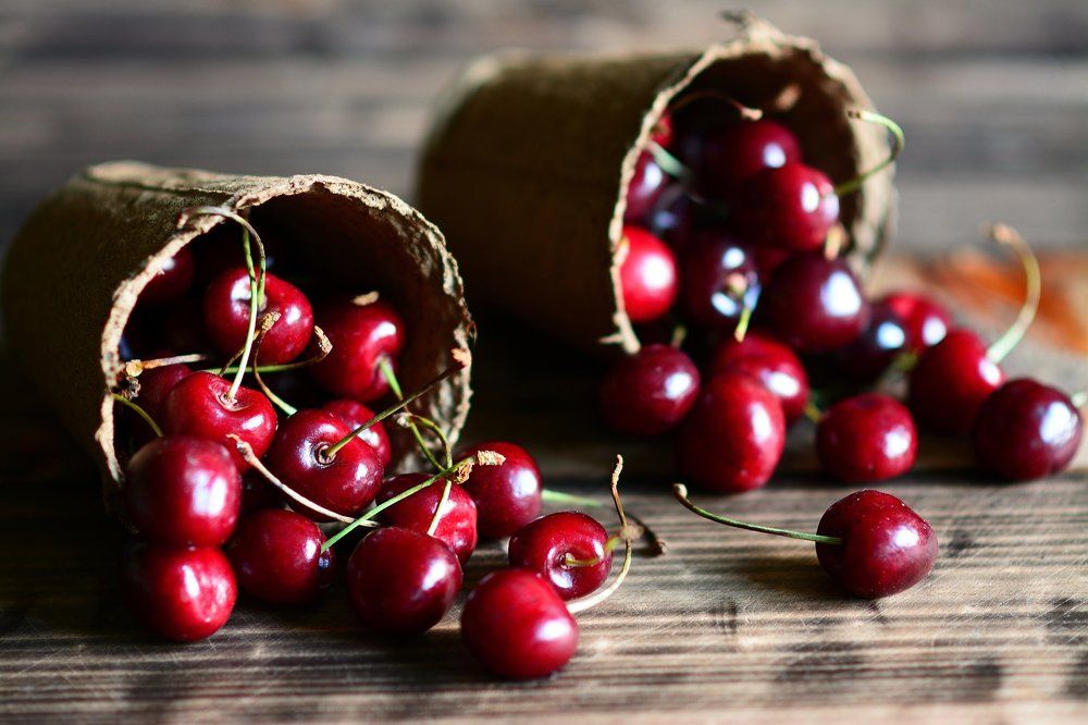 Первая черешня