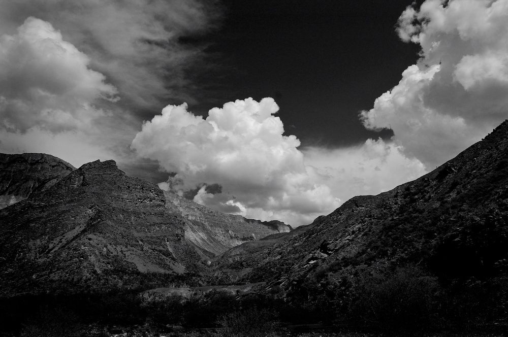 Облака в горах