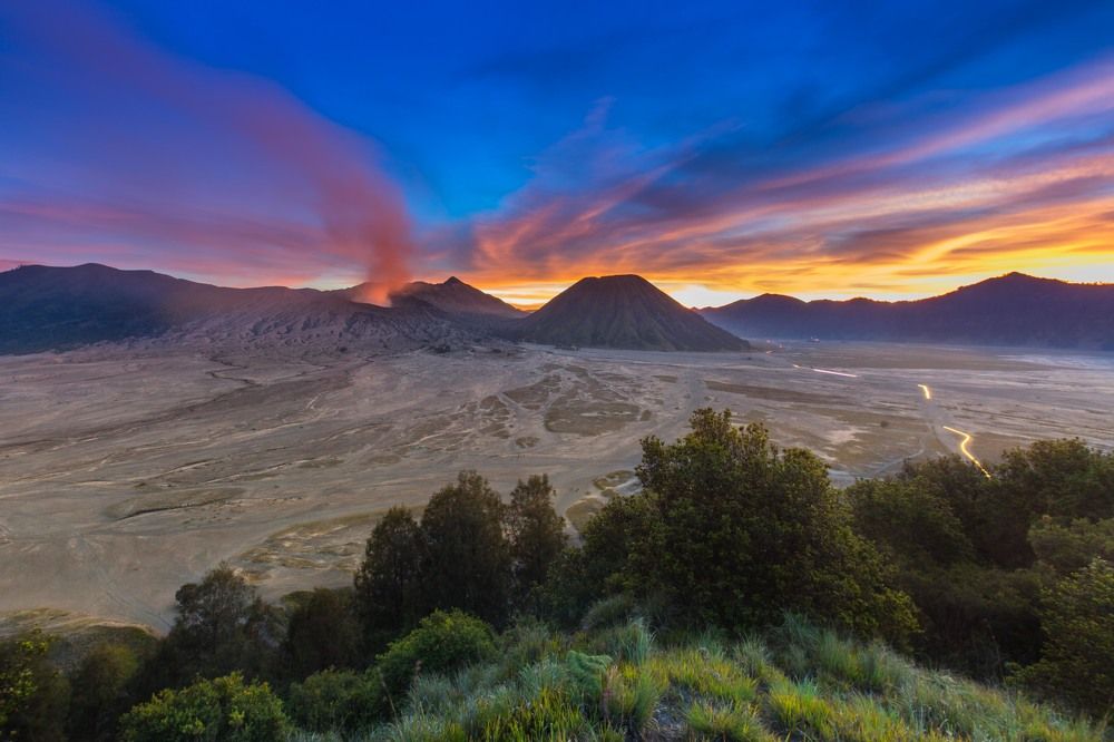 Twilight in Bromo