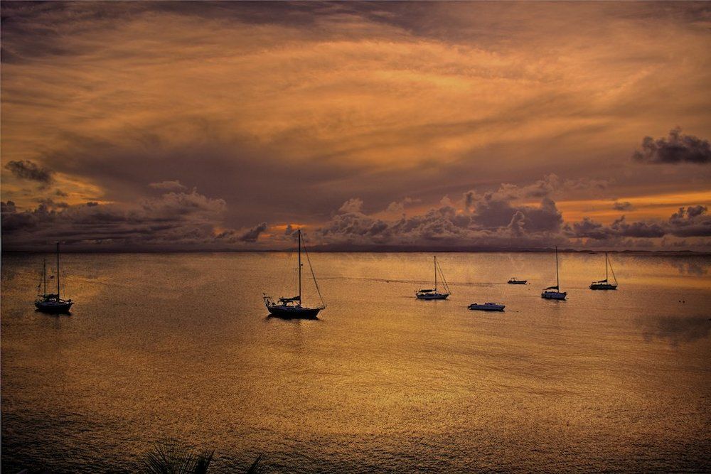 Vieques Sun Down Reflection