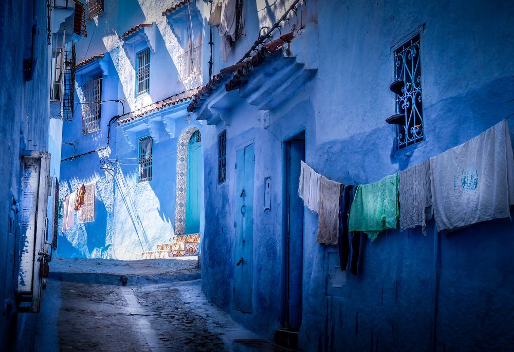 Lost in the Maze of Blue | Chefchaouen , Morocco