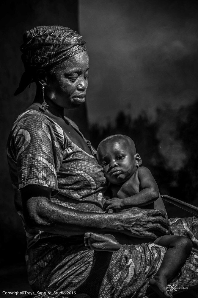 African mother