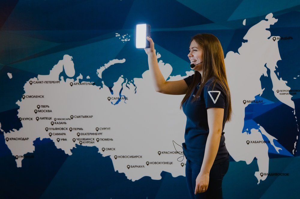 Освещение России