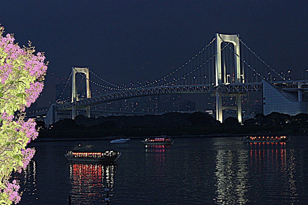 Мост через Токийский залив, Минато, Токио, Япония