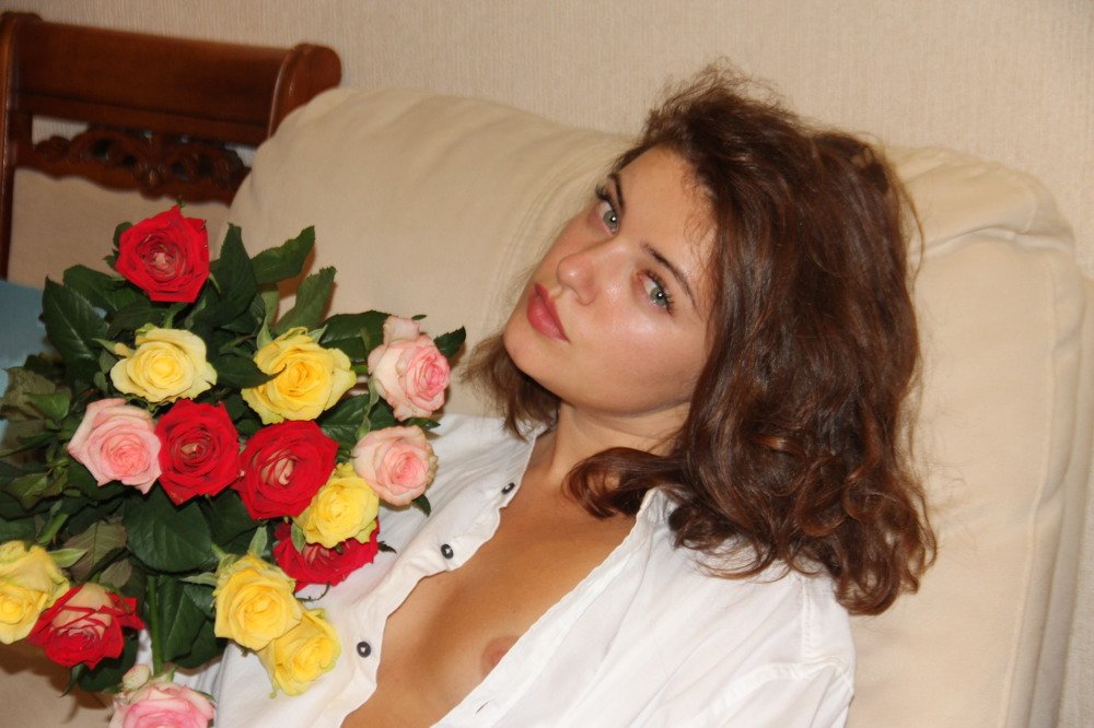 в цветах
