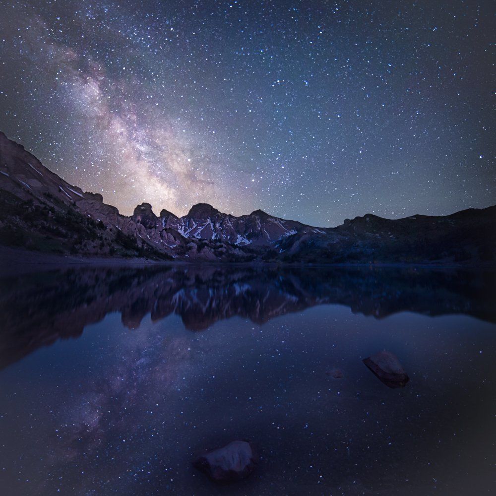 Milkyway reflection (Allos Lake)