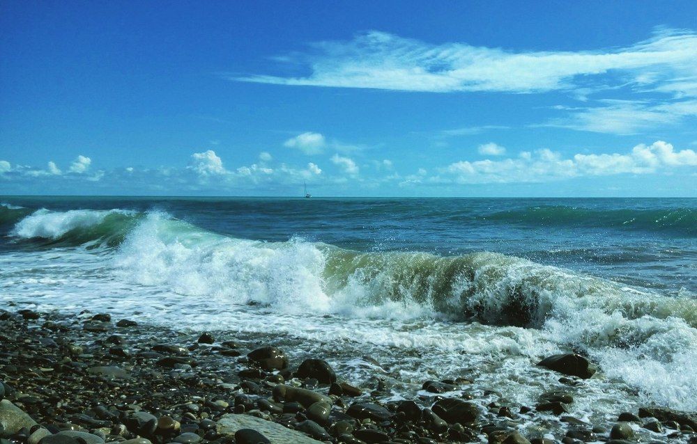 Утреннее море