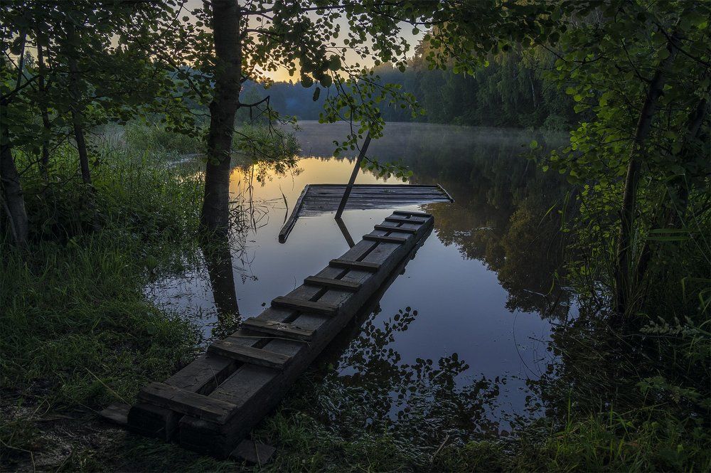 На рассвете