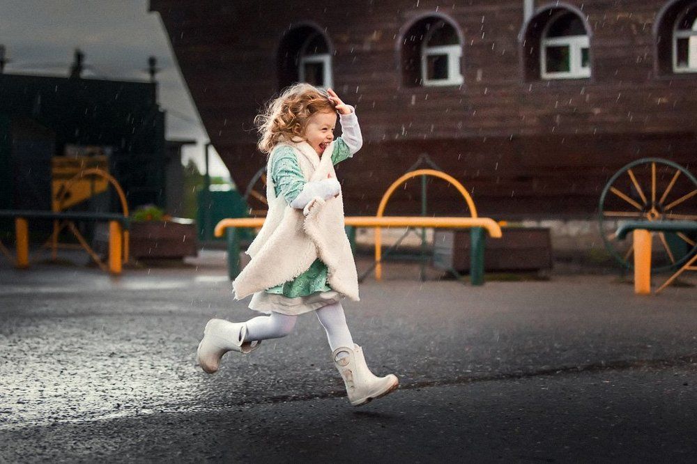 УРА! Дождик!