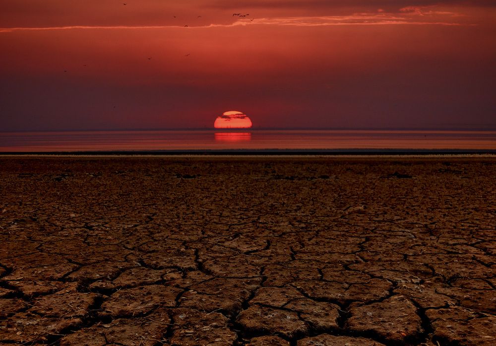 Уснул Сиваш, слабеет солнце