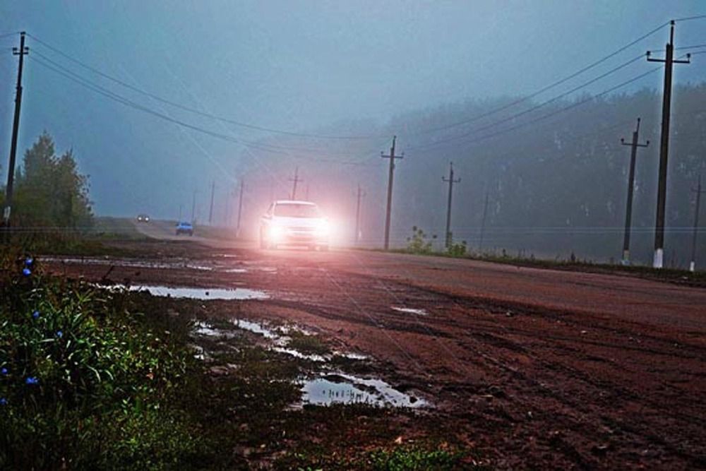 Осенним утром