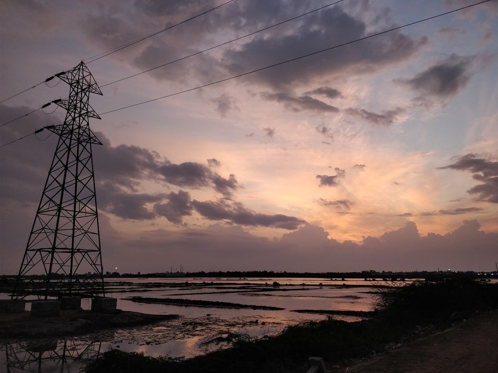 Light before sunrise