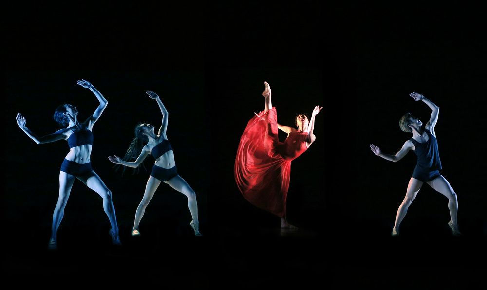 Девушка и манекены