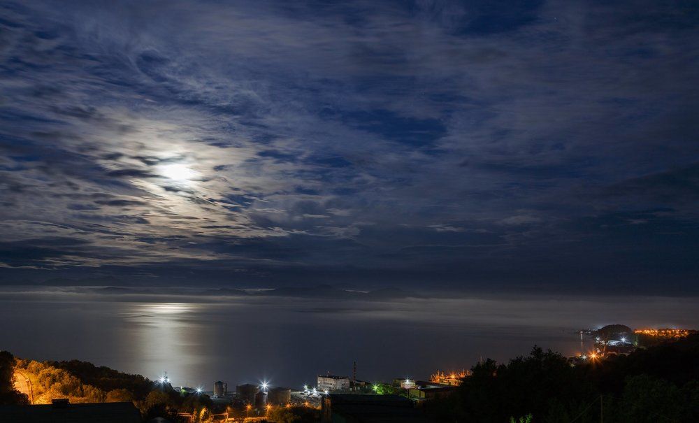 При полной луне